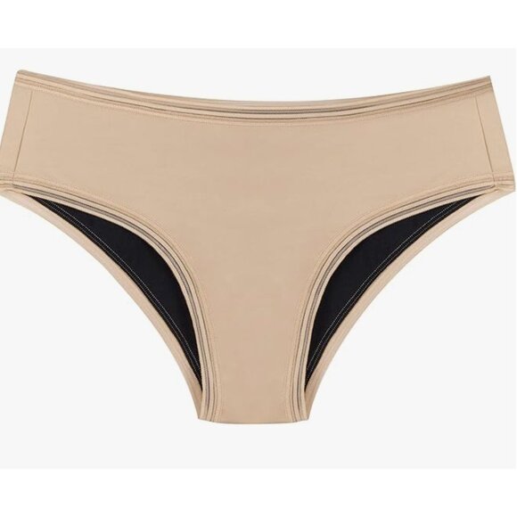 Thinx Cheeky Panties in Tan - Picture 2 of 5